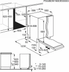 Įmontuojama indaplovė Electrolux EEG69405L