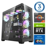 INTOP AQUA Ryzen 7 7700X 16GB DDR5 1TB SSD M.2 NVME RTX4060Ti 8GB no-OS