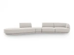 Modulinė sofa Micadoni Miley, pilka