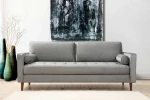 Kalune Design 3 vietų sofa Rome - Light Pilkas