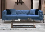 Hanah Home 3 vietų sofa Como 3 Seater - Mėlyna