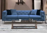 Hanah Home Mėlyna 3 vietų sofa Como 3 Seater - Mėlyna