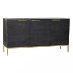 Komoda DKD Home Decor Mango, 145x43x77 cm, pilka