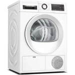 Džiovyklė Bosch | Dryer machine with heat pump | WQG232ALSN | Energy efficiency class A++ | Front loading | 8kg | Condensation | LED | Gylis 61.3 cm | Baltas