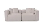 Sofa Mora XL 2 Seat, balta