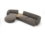 Modulinė sofa Micadoni Miley, ruda