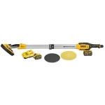 Akumuliatorinis šlifuoklis sienoms ir luboms 18V 2x6Ah DeWalt DCE800T2-QW