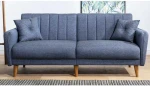 Kalune Design 3 vietų sofa-lova Aqua - Dark Mėlyna