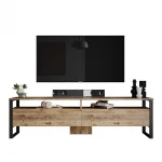 TV staliukas Asir, 180x56x35,5cm, rudas