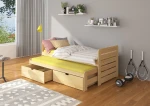 Vaikiška lova ADRK Furniture Tomi, 90x200 cm, ruda