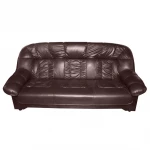 Sofa-lova Aleksandra 3S, tamsiai ruda