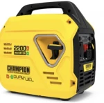 Champion 2200 WATT dviejų degalų (LPG ir benzininis) inventerinis generatorius