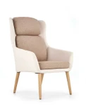 Fotelis PURIO leisure chair, color: beige / ruda