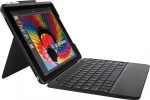 Vokiška klaviatūra iPad įrenginiui Logitech SLIM FOLIO iPad (920-009018)