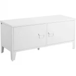 Batų spintelė Notio Living Bench, balta