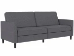 Dvivietė sofa-lova Dorel Home Presley, pilka