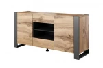 Komoda Cama Meble Wood, 164x44x80 cm, ruda