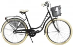 Dviratis AZIMUT Holland Retro 28" 3-speed 2023 matinis juodas