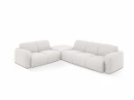 Kairinė kampinė sofa Windsor & Co Lola, 315x250x72 cm, šviesiai pilka