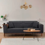 Hanah Home 3 vietų sofa-lova Liones - Anthracite
