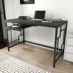 Kalune Design Darbo stalas Kennesaw - Juodas, Anthracite