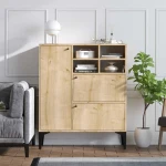 TV staliukas Kalune Design Konsolė Ewa - Sapphire Oak