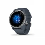 Garmin Venu® 2 Silver/Granite Blue.