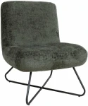 Fotelis Slipper chair FARICA moss žalias