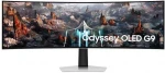 Monitorius|SAMSUNG|Odyssey OLED G9 G93SC|49"|Gaming/Curved|Panel OLED|5120x1440|32:9|240Hz|0.03 ms|Height adjustable|Tilt|Colour Sidabrinis|LS49CG934SUXEN