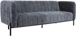 Sofa bed TAMIKA 3-seater, pilkas