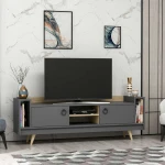 TV staliukas Kalune Design Televizoriaus stovas Tyler - Anthracite, Oak