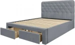 Lova MARISOL 160 cm bed pilkas