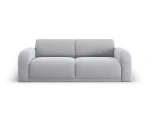 Sofa Micadoni Erin, 222x100x79 cm, pilka