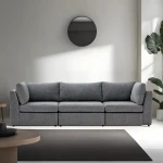 3 vietų sofa Mottona 3-Seat Sofa - Grey