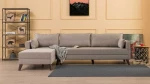 Kalune Design Kampinė sofa Bella Corner Sofa Left 1 - Kreminis