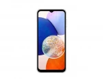 Samsung | Galaxy | A14 (A146P) | Sidabrinis | 6.6 " | PLS LCD | 1080 x 2408 pikselių | Mediatek Dimensity 700 | Exynos 1330 | Internal RAM 4 GB | 128 GB | Dual SIM | Nano-SIM | 4G | 5G | Main camera 50+2+2 MP | Secondary camera 13 MP | Android | 13