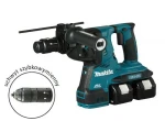 MAKITA SDS-PLUS GRĘŽIMO IR PRIVERIMO KJŪKAS 2x18V 2.9J AVT 2x5.0Ah + CHUCK DHR283T2JU