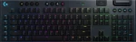 Logitech G915 Belaidė Mechaninė žaidimų klaviatūra, RGB, Lightspeed, Clicky, US išdėstymas