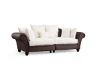 Sofa Asir Lawrence Lounge, ruda/balta