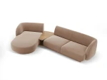 Modulinė sofa Micadoni Miley, ruda