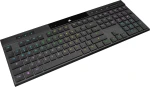 Corsair Klaviatūra | K100 AIR | Mechaninė klaviatūra žaidimams | Wireless/su laidu | Nordic | Bluetooth | Juodas | USB Type-A | CHERRY MX Ultra LP TACTILE