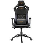 Canyon Premium Žaidimų kėdė Nightfall CND-SGCH7 Gaming Chair, Memory Foam, Aukštos kokybės Eko oda, Top gun pavertimo mechanizmas, tylūs poliuretaniniai 60mm ratukai, 4 klasės dujinis keltuvas