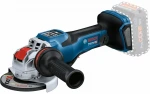 Bosch X-LOCK akumuliatorinis kampinis šlifuoklis BITURBO GWX 18V-15 PSC Professional solo, Ø 125mm