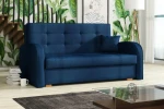 Sofa lova IVA 3 Gold, mėlyna