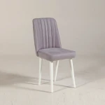 Valgomojo kėdė Kalune Design 869, balta/šviesiai pilka
