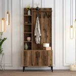 Kalune Design Salės stendas Viyana D - Walnut