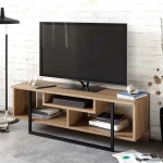 TV staliukas Kalune Design TV stalas Asal (120) - Walnut, Juodas