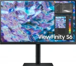 Skystųjų kristalų monitorius|SAMSUNG|S61B|27"|Skydas IPS|2560x1440|16:9|75hZ|5 ms|Pasukamas|Pasukamasis|Reguliuojamas aukštis|Pakreipimas|Spalva Juodas|LS27B610EQUXEN