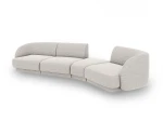 Modulinė sofa Micadoni Miley, pilka