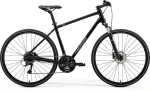 Dviratis Merida Crossway 20 III1 juodas(sidabrinis)-55 cm / L (Dydis: 55 cm / L)